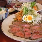 アーセンウェア - 名物☆和風ローストビーフ定食（２１００円）