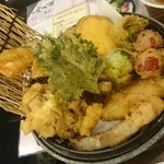 Niku Ten no Kuni Shibuya Niku Yokocho Ten - 野菜天ぷら盛合せ