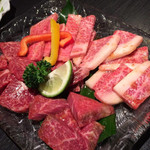 Wagyu Yakiniku Isshin - 盛り合わせ