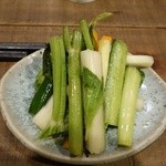 Sasayasa - セロリお新香300円(税別)