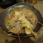 Sasayasa - 串煮込み1皿3串600円(税別)