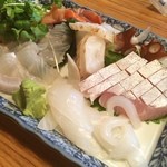 炉ばた焼 うしお - 本日の刺身盛合せ^_^