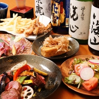 Perfect for various banquets♪ Course meal with 2 hours of all-you-can-drink