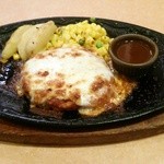 Saizeriya Kashimaguchuten - 牛挽肉のチーズカツレツ 499円♪