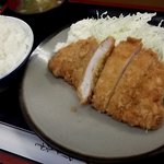 Tonkatsu Daimaru - ロースカツ定食￥500円