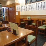 そば処松屋 - 店内