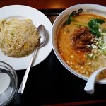 Saikai Rou - 担々麺＋半チャーハン