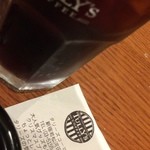 TULLY'S COFFEE Shinjuku Wakamatsu Kawata Ten - 外は土砂降りまた傘を買う羽目に