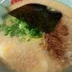 Ramen Yamaoka Ya Asahikawa Nagayama Ten - プレミアム塩とんこつ大判炙りチャーシュー（中盛）（960円）