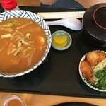 Restaurant Suigo - 「味噌ラーメン定食」800円