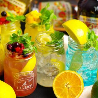 Over 100 kinds of rich drinks☆