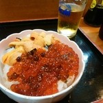 Hinode Zushi - ウニいくら丼（ミニ）