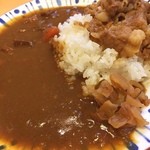 Sukiya Chikusa Kagamikedori Ten - 牛あいがけカレー