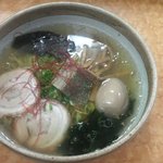 中華屋 貴長 - 貴長塩ラーメン