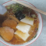 Amazen - 餅入り大ラーメン（700円）