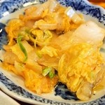 六徳 恒河沙 - 日替りランチ（小皿：白菜の中華炒め物）