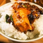 六徳 恒河沙 - 麻婆豆腐ランチ（麻婆豆腐オンザライス）