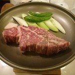 天城路 - 料理写真:2016年1月　夕食（伊豆牛ステーキ）