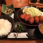 Motojiro - カキフライ定食（950円）