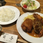 蘭亭 - 料理写真:ランチメニュー