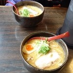 四代目 いちまる - 今日は味噌ラーメンです。