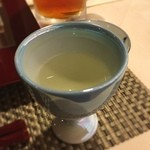 富士レークホテル - 食前酒は梅酒