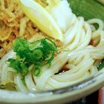 とよ香 - 料理写真:かき揚げおろしぶっかけ（麺アップ）