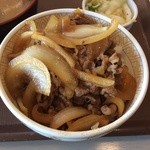 Sukiya Fuji No Miya Ten - 牛丼(ネギだく、汁抜き)