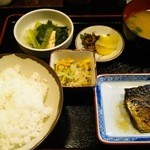 ちょっと壱杯 - 塩鯖サバ定食  648円