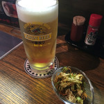 Baseball Sakaba Kawagoe Dome - ビールとお通し