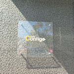 Cafe Contigo - 入り口横のネームプレート