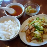 揚子江 - 回鍋肉定食