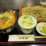 福田屋 - 日替りサービスランチ(もりそば)