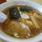 Kaen Minobu Ten - ラーメン（半チャーハンとセットで930円）