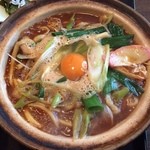 Chosei An - 熱々の味噌煮込みうどん