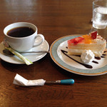 Dog Cafe Piero - ケーキセット  800円