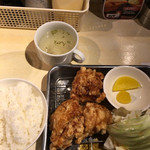 骨付鳥、からあげ、焼鳥 がブリチキン。 - から揚げ定食