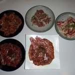 Seoul Hanten - 注文したお肉です。