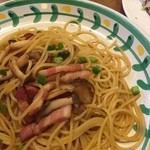 Jolly Pasta Nissei Chuo Ten - きのことベーコンの醤油ソース