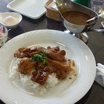 Echizen Country Club - ９H終了後に食べたカレー