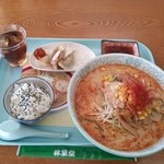 Jikaseimen to Sweets Rinsendo Supa Moru Rakki Ten - 味噌ラーメンランチ大盛\800