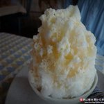 ケンゾーサン - 料理写真:かき氷 白桃