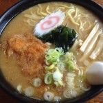 かくえん - カツラーメン750円 大盛100円増し