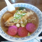 Botan Shokudo - 天ぷらラーメン　750円