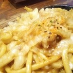 武蔵の国 - ランチＡ ホルモンうどん定食680円