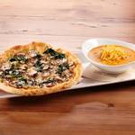 California Pizza Kitchen Razona Kawasaki Ten - ランチ デュオ（ピザ＆スープ）