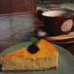 創-HAJIME-cafe - プラス500円の満足セット（豆腐のチーズケーキとコーヒー）