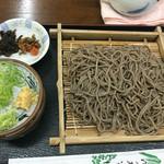 Nogi Soba Kamiya - ざるそば、700円