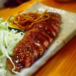 一品料理 ひとしな - 【2016.6】仙台牛みずじ肉のステーキ