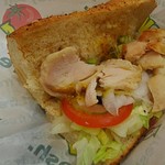 SUBWAY Ionmoru Kisogawa Ten - 　ローストチキンサンドウィッチ